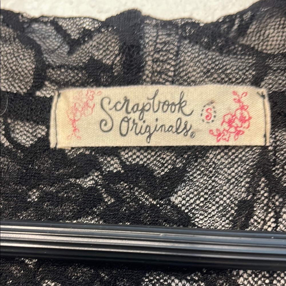 Scrapbook Black and White Patterned Camisole - Picture 2 of 9